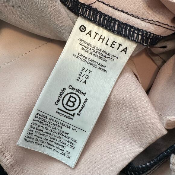 Athleta | Size 2 Tall Vienna Cargo Pant Lightweight Elastic Band - Picture 7 of 15